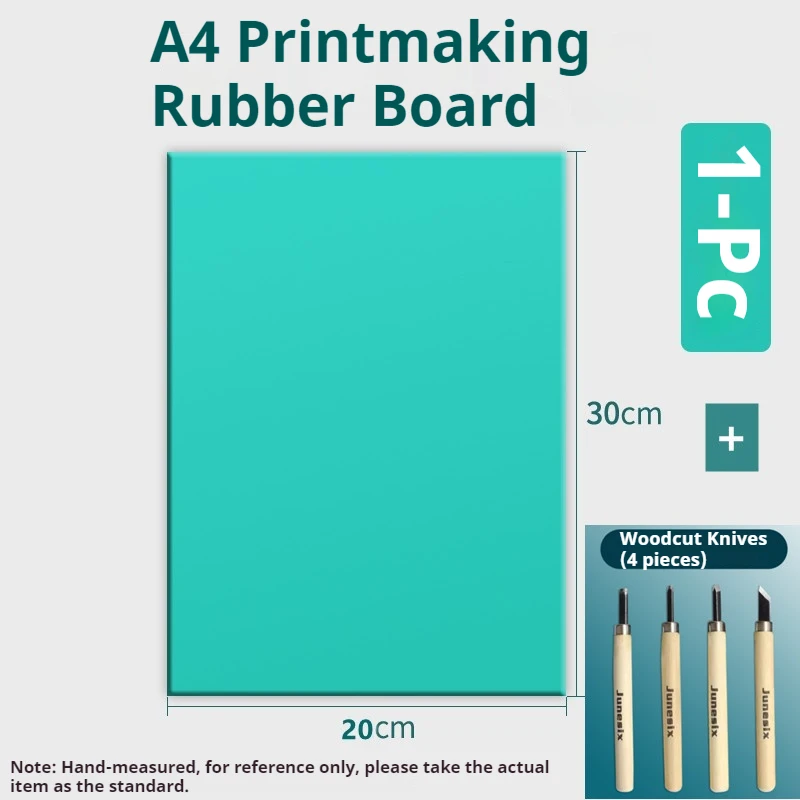 3mm Soft Carving Rubber Block Printmaking Stempel Blokken Kit Vel A3/A4/A5 Drukplaat Plaat Maken Linoleum Art Starter Tool