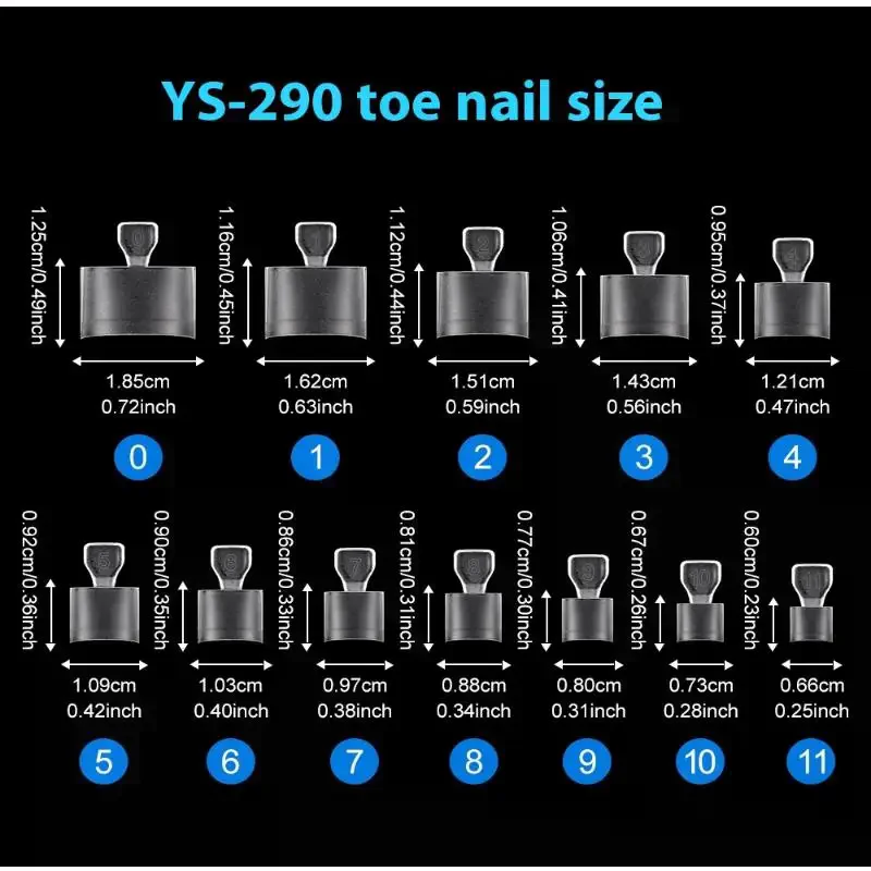 120 unids/caja DIY puntas de uñas de los pies falsas esmeriladas media cubierta de uñas de los pies para pedicura prensa cuadrada en las uñas de los pies para mujeres salones de uñas