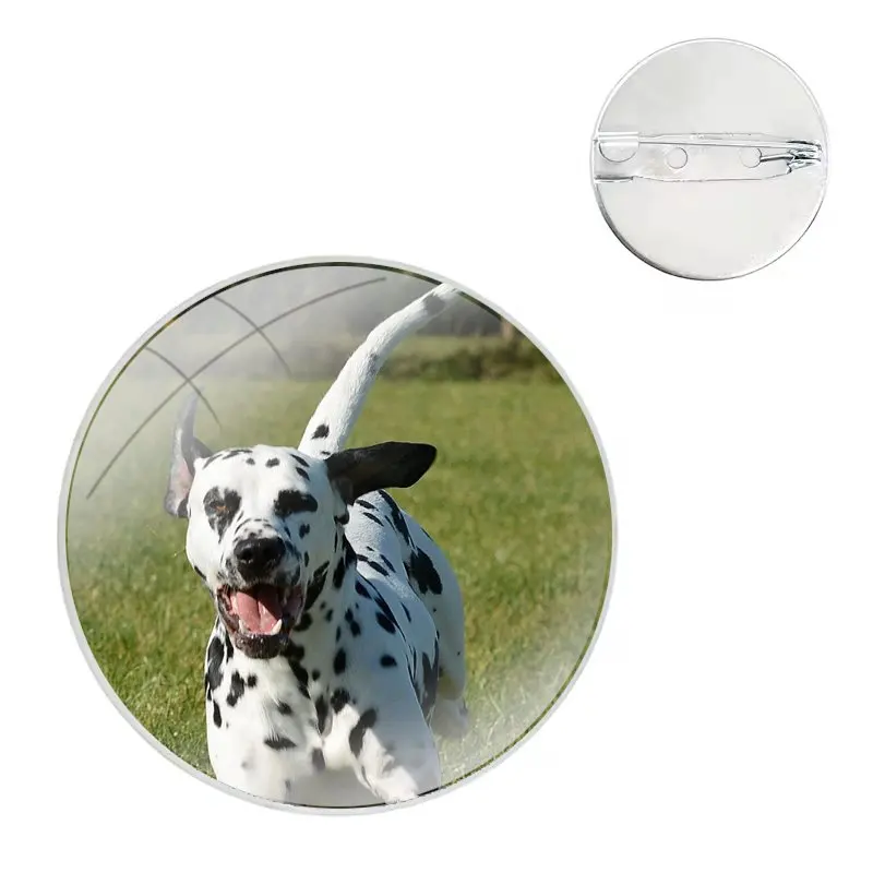 Pins Badge Metal Brooches For Clothes Backpack Decoration gift Dog Dalmatian