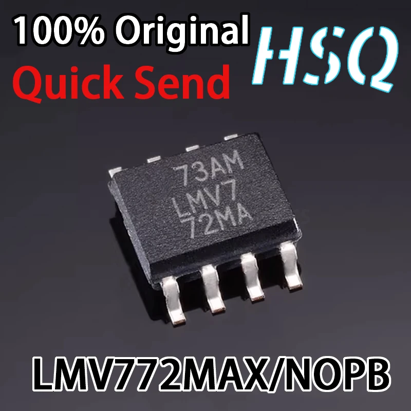 

1PCS LMV772MA LMV772MAX/NOPB LMV772 Operational Amplifier Package SOP8 New Original