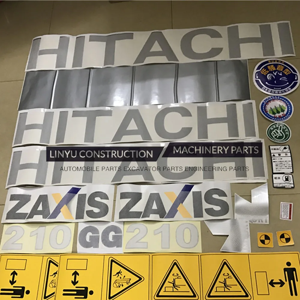 

Экскаваторы для Hitachi ZAX200/210/240/250/270-3-3G, цельные автомобильные наклейки, внешние аксессуары, аксессуары для экскаватора