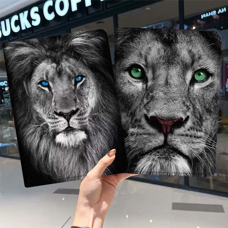 

Blue Eyed Lion Cool For Samsung Galaxy Tab A7 A A8 A9 A11 S6 S11 10.1 10.4 10.5 Inch Lite PLus Soft Tablet Case Gift