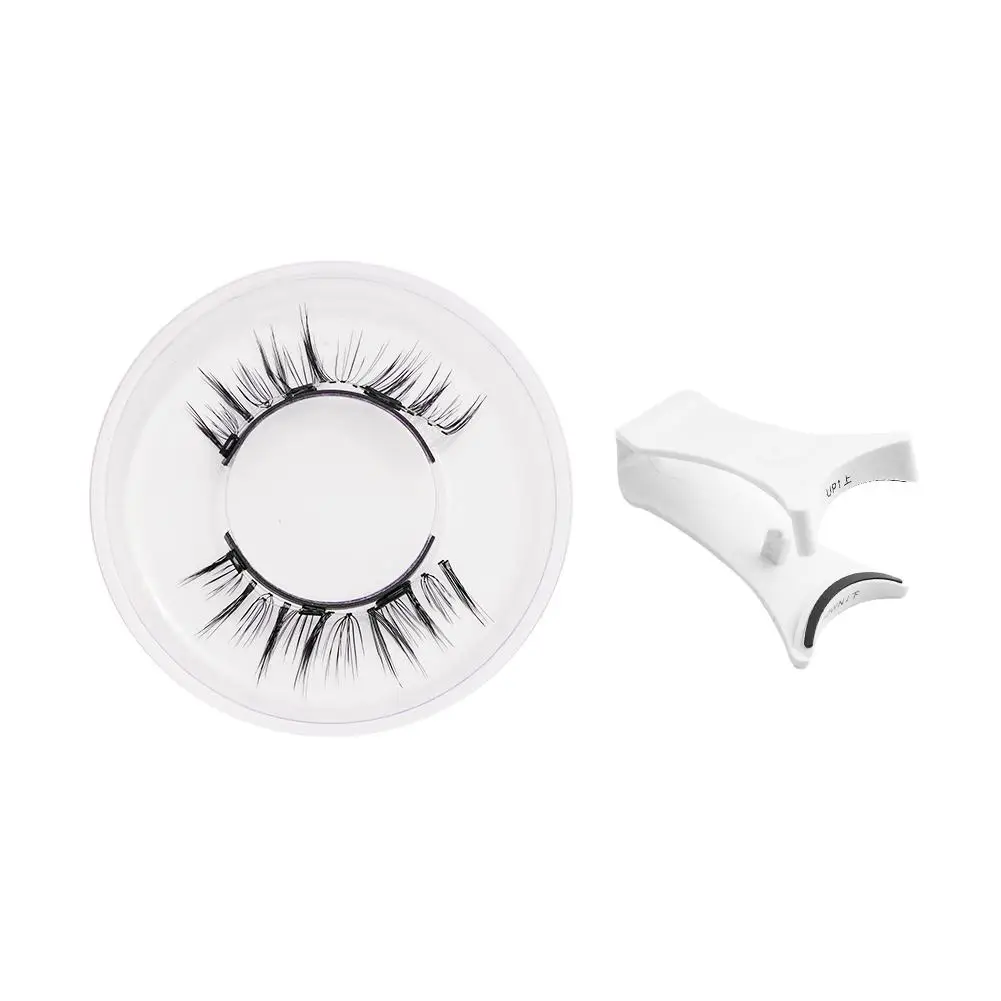 Glue Free Magnetic Eyelash Reusable Magnetic Eyelashes Set Eyelash Curler Fluffy False Eyelashes extensions Makeup Tool