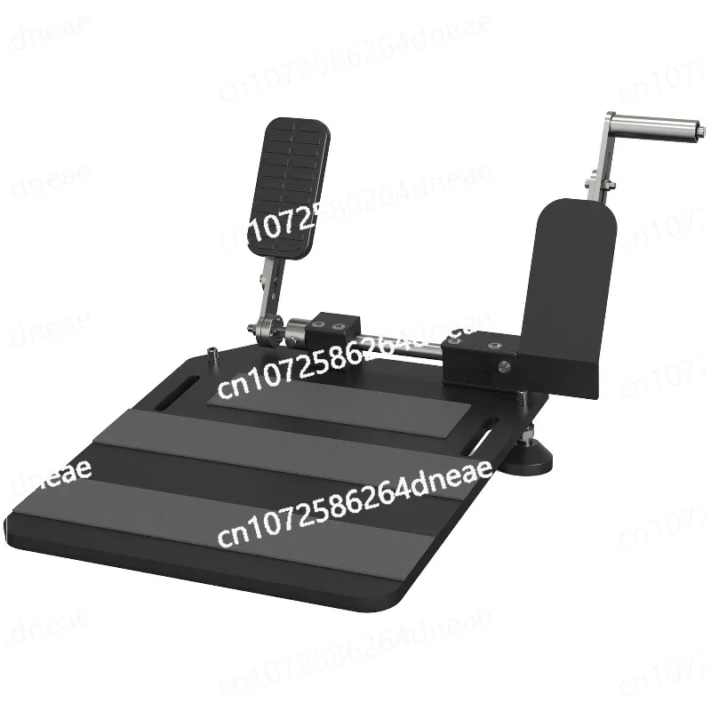 

Portable left foot gas pedal (for disabled drivers with stroke injuries)