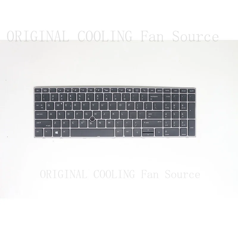 R+  For HP ZBOOK 15 17 G5 with backlight pointing stick keyboard L12764-001