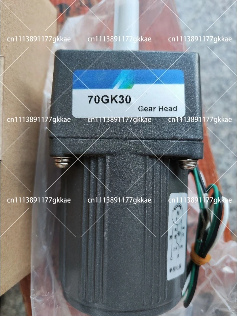 20W 220V AC 1:30 Ratio Geared Motor with 70YYJT20-3 and 70GK30/70GK20 Gearbox