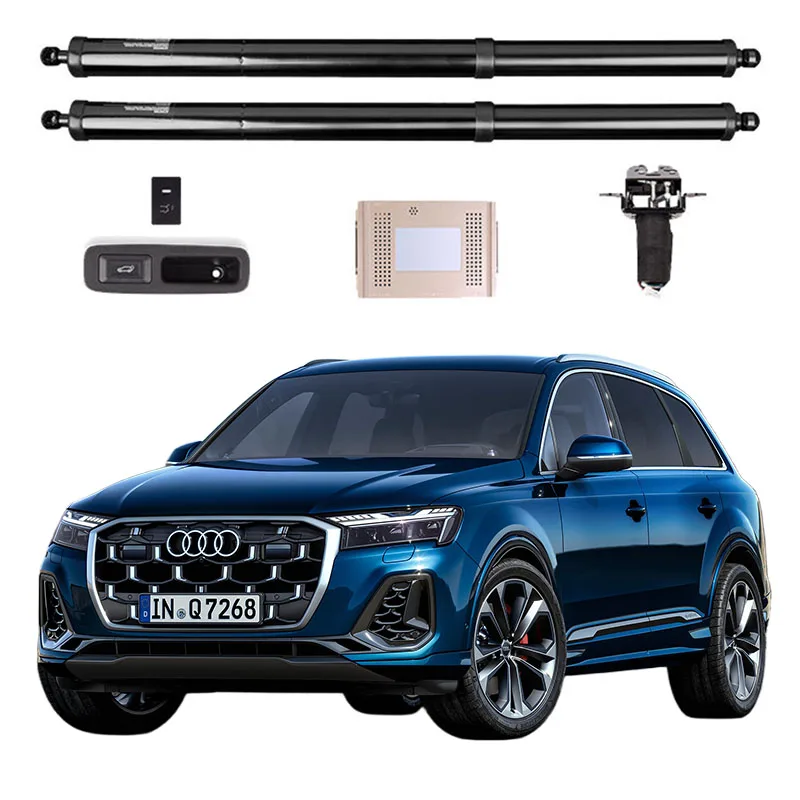 

Для Audi Q7 2018-2025 электрическая задняя дверь, интеллектуальный автоматический замок на присоске, модификация багажа, автомобильные принадлежности
