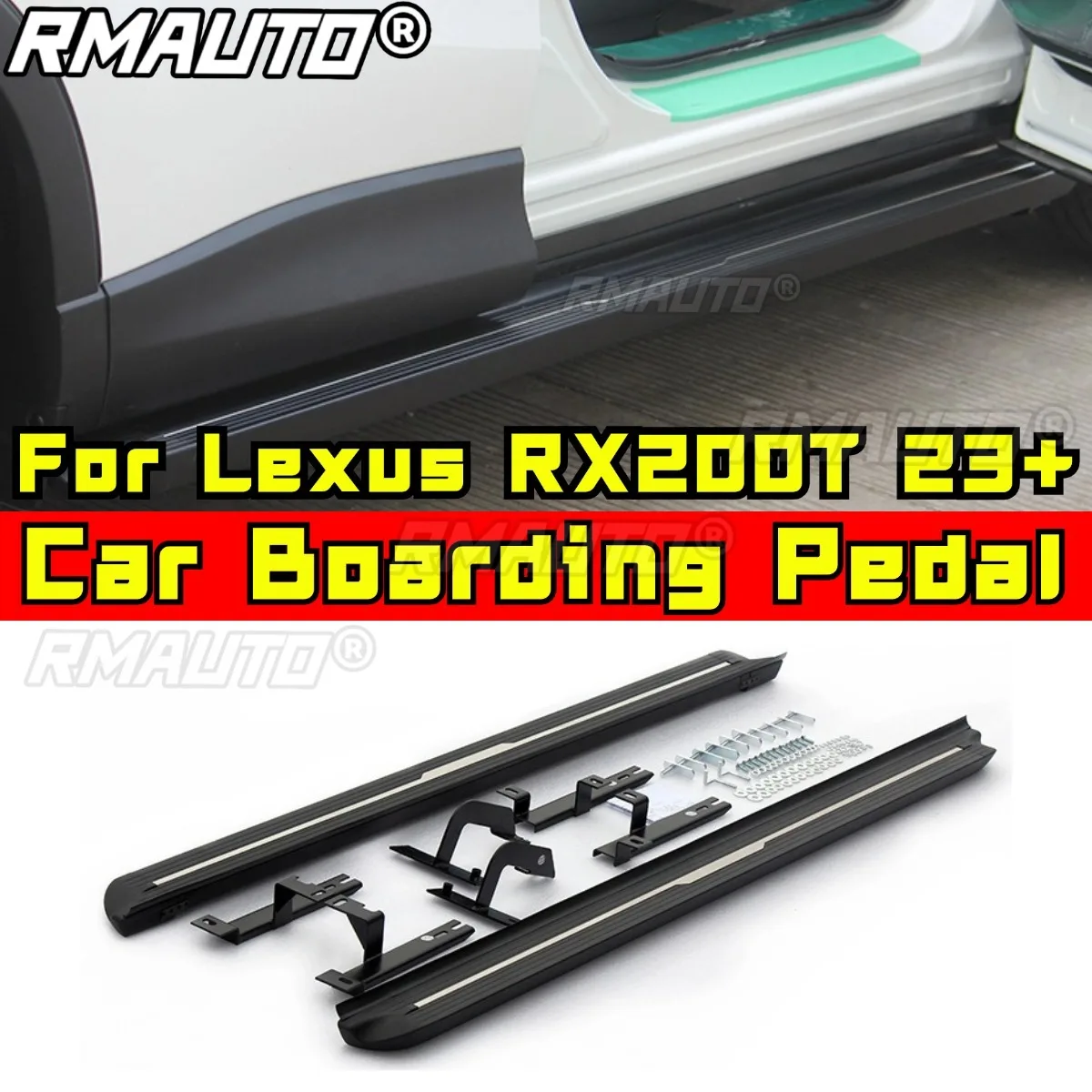 Car Pedal Pad Cover For Lexus RX200T 2023+ Body Kit Aluminum Alloy Accelerator Brake Foot Pedals Car Accessories