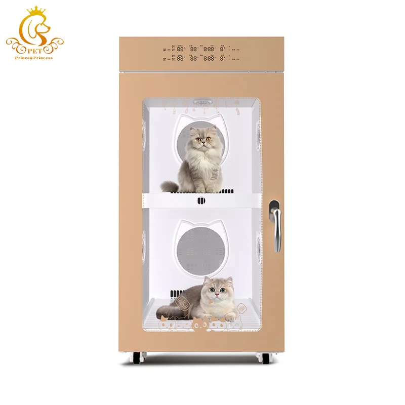 

Large Automatic Home Pet Dryer Cabinet Plastic Dryer Box For Big Cats And Dogs Spaceship Style Hair Grooming Dryer