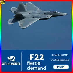 Xfly Xunfei Model Airplane Culvert Twin 40mm F-22 Raptor Raptor 4s Electric Rc Plane Toy Gift Collect Outdoor recreation