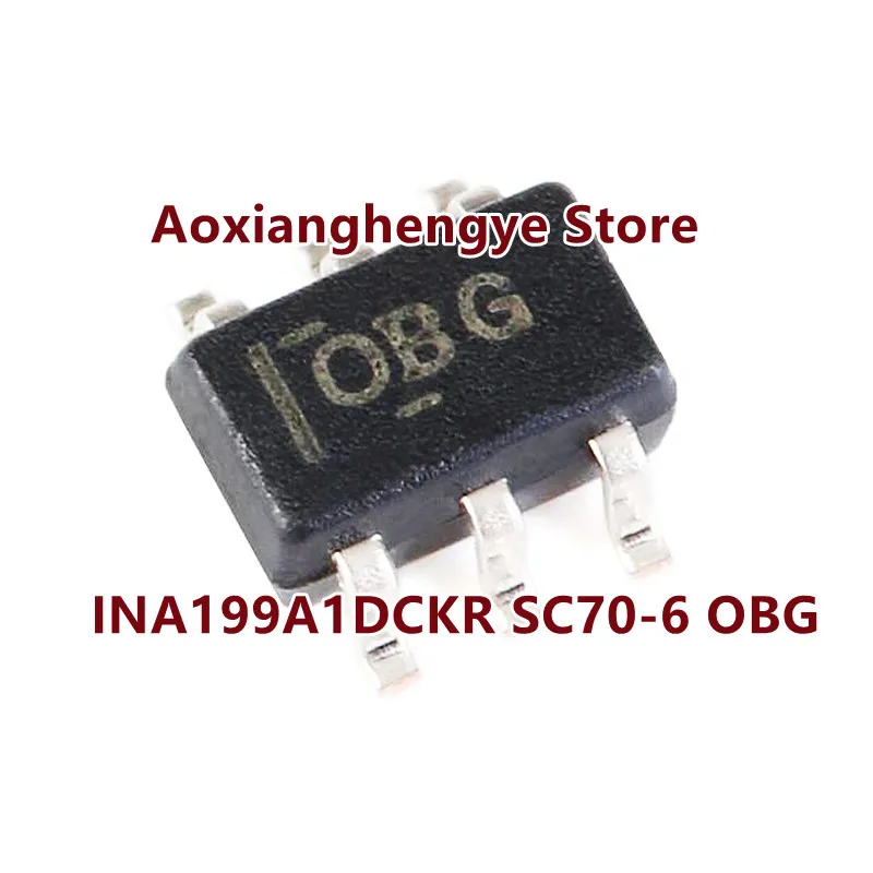 10PCS INA199A1DCKR SC70-6 Voltage Output, High or Low Side Measurement, Bi-Directional Zer첩-Drift Series CURRENT SHUNT MONITOR