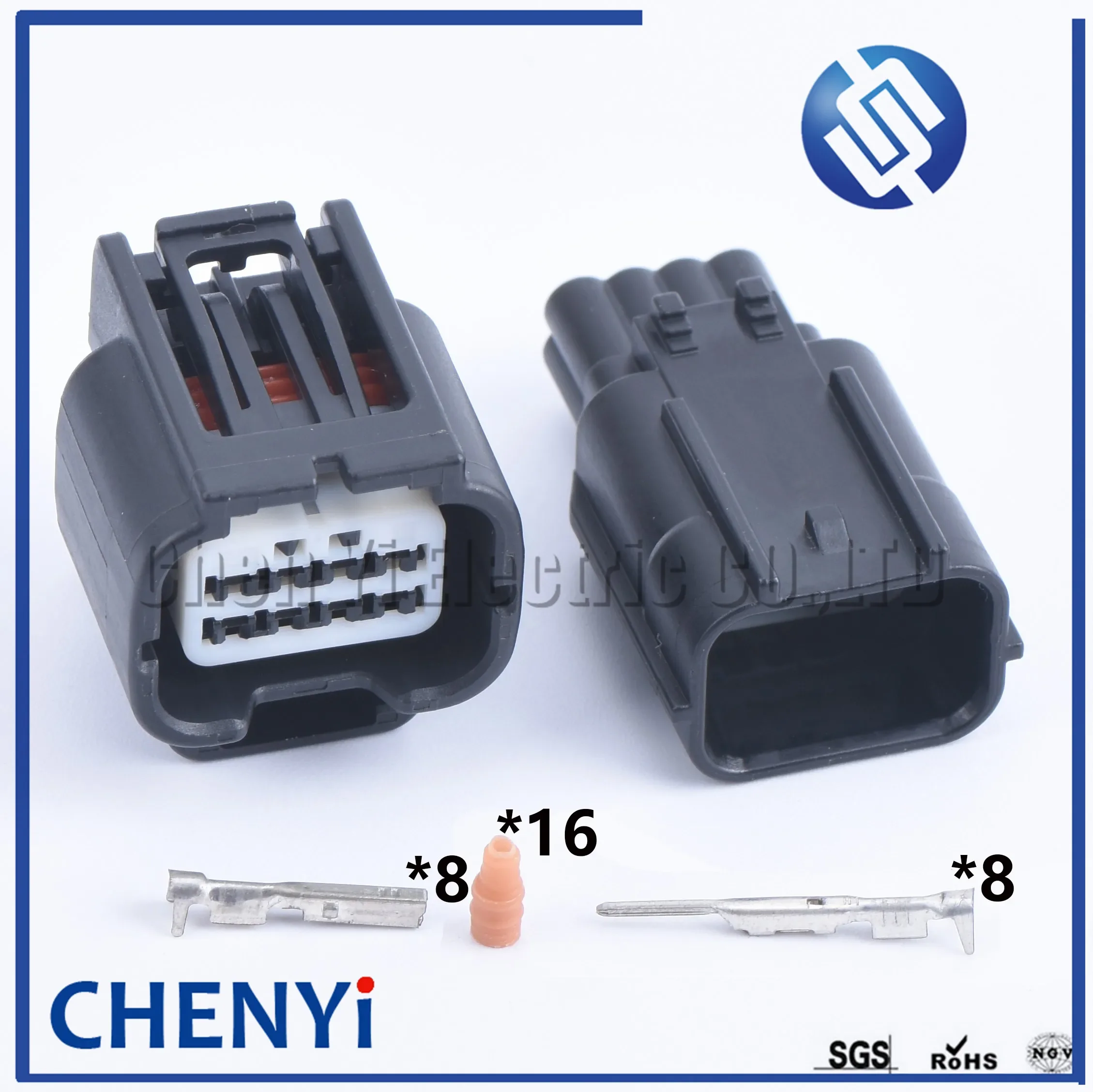 8 Pin car waterproof connector 7283-2148-30 7282-2148-30 Car lights tail lights camera plug For Honda civic CRV Nissan Toyota