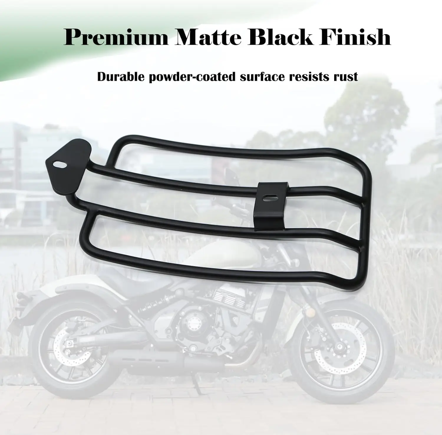 Motorcycle Rear Fender Solo Luggage Rack for Kawasaki Vulcan S VN650 Cafe ABS 2015-2026 Rear Tailstock Travel Rack Shelves