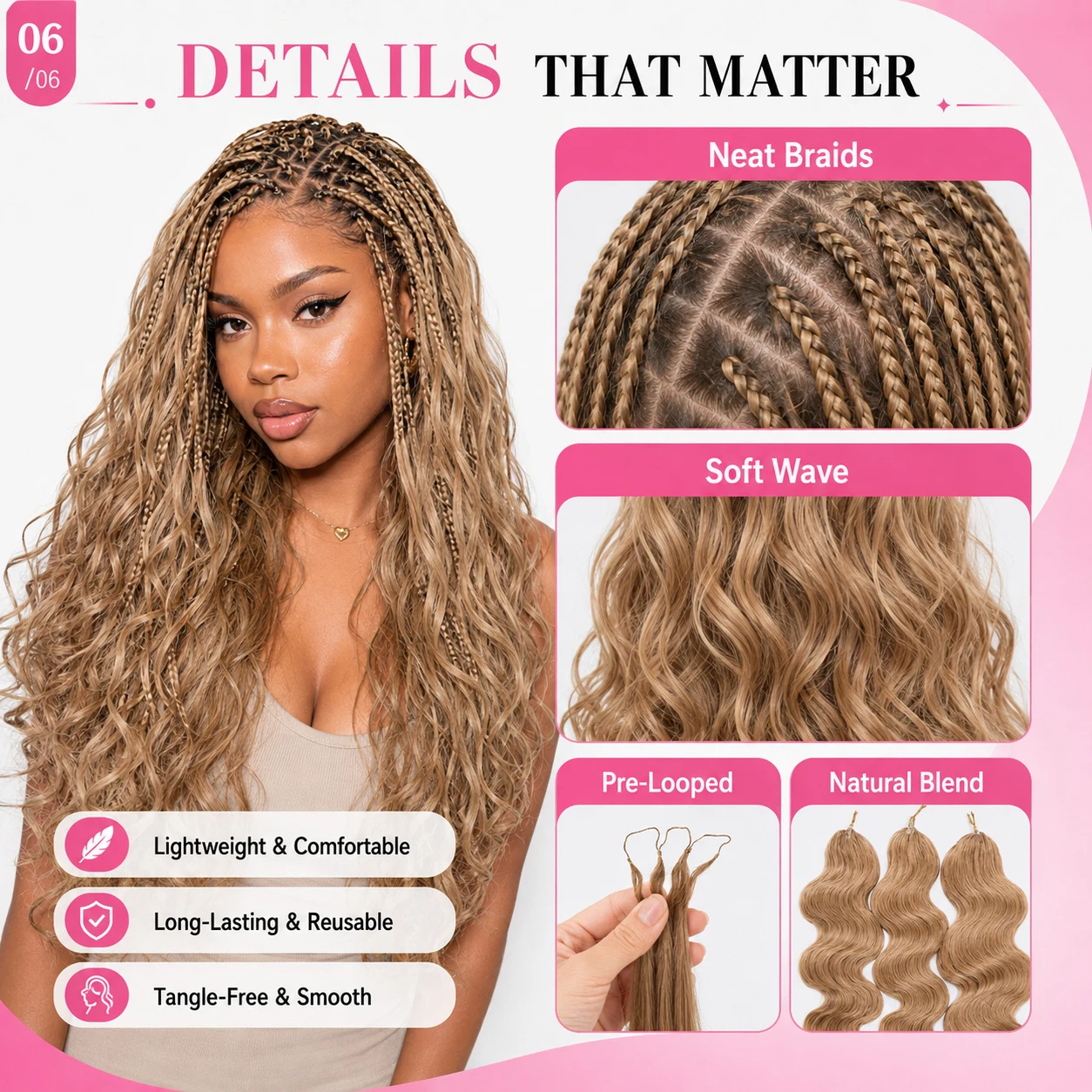 Extension per capelli umani a - Braided Line recensione e prezzo