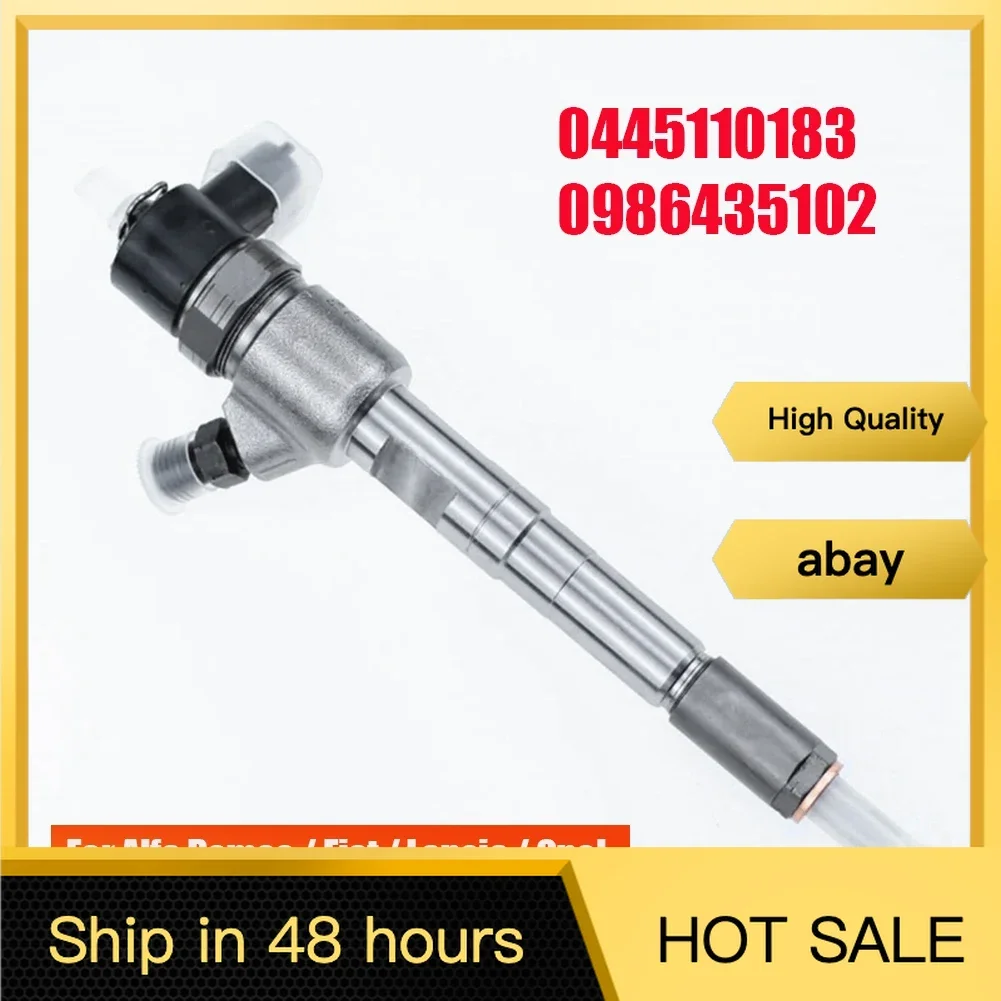 

New high quality 0445110183 0986435102 New Diesel Fuel Injector For Fiat 500 Doblo Panda 1.3D Opel Astra H 1.3 CDTI 2006-