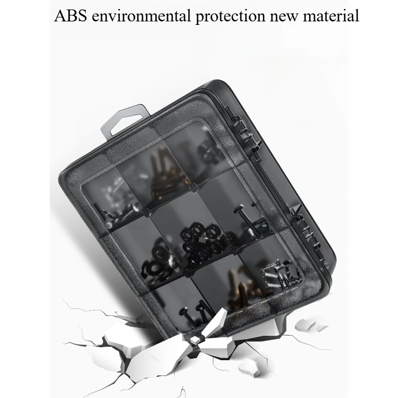 Parts Box Classification Multi-compartment Storage Box Small Screw Drill Accessories Tools Compartment Storage Plastic.