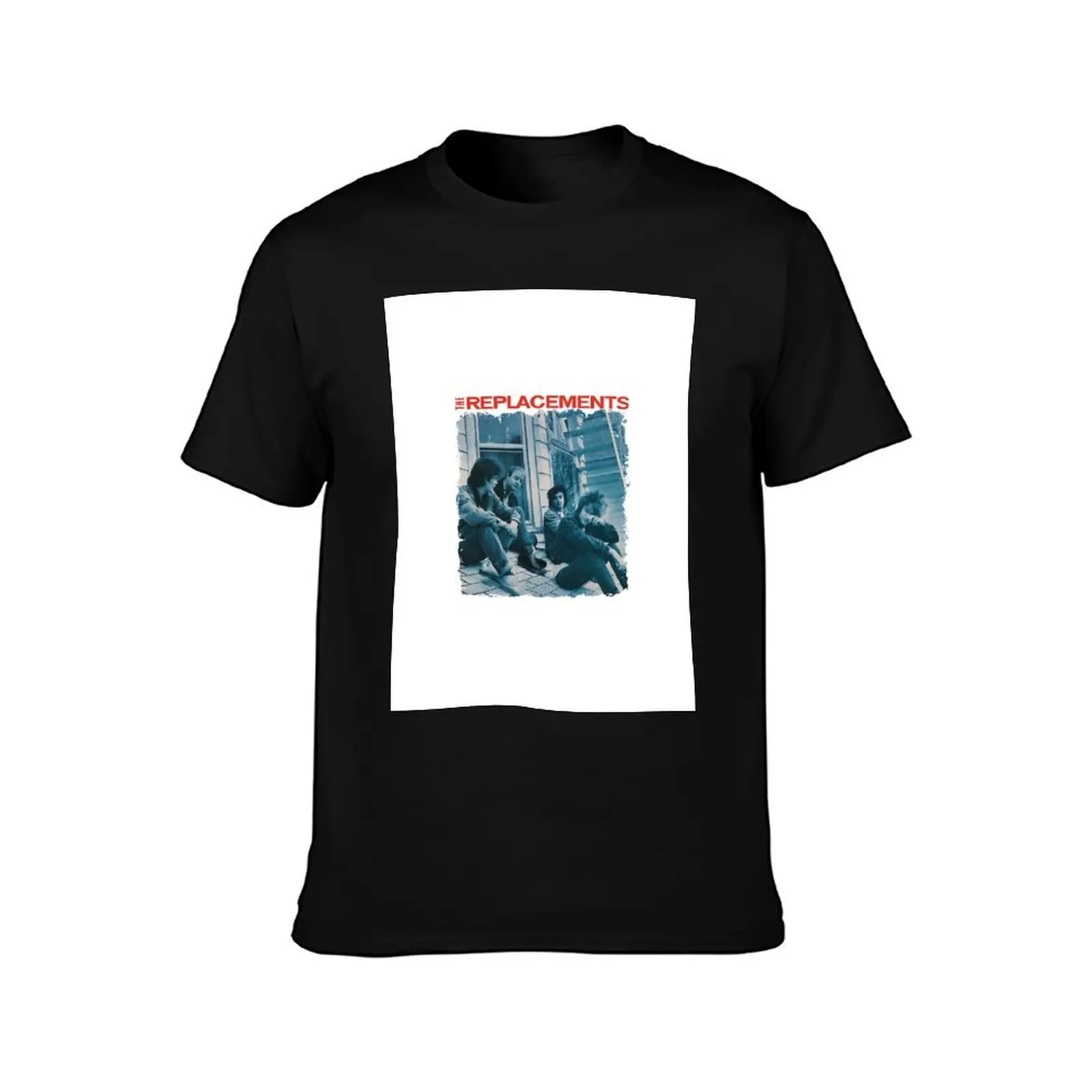 The Replacements - Let It Be T-shirt رجل تي شيرت قطن عالي الجودة مضحك تي شيرت رجل رجل جرافيك تي شيرت تي شيرت