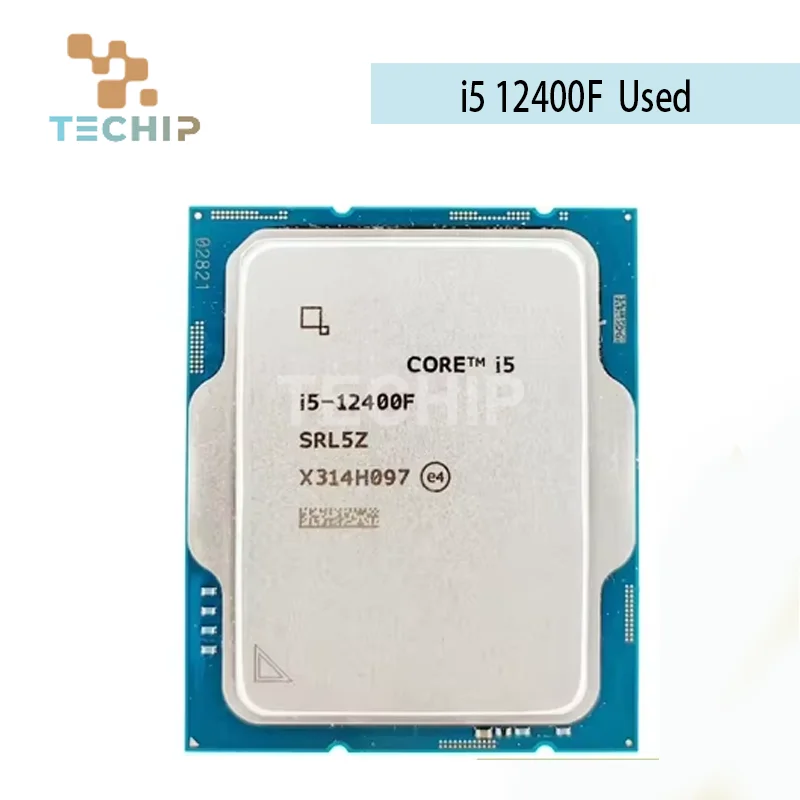 core i5 12400F 2.5GHz 6-Core 12-Thread CPU Processor 10NM L3=18M 65W LGA 1700 No cooler