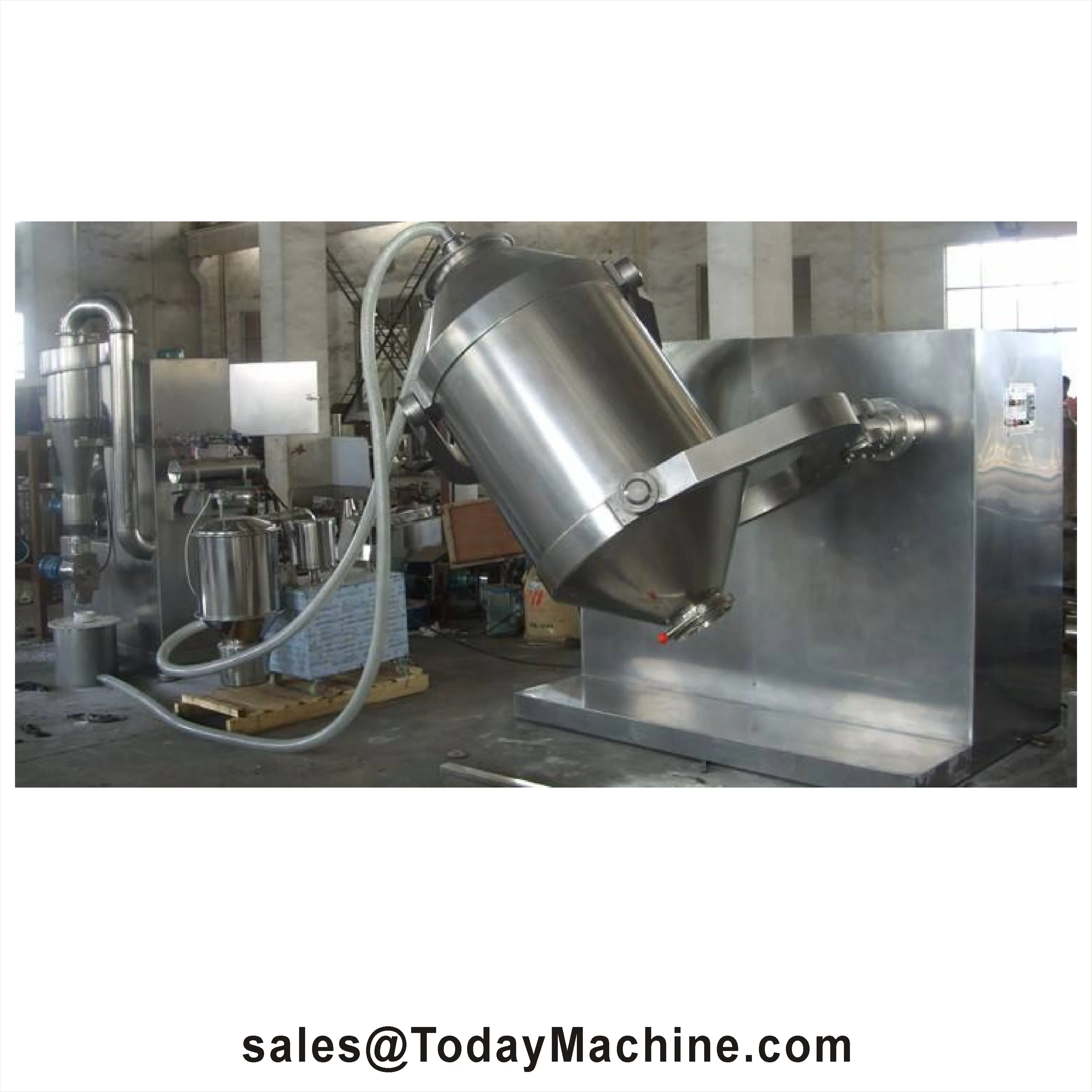 

Three Dimensional Stirrer Blender/3D Mixer Swing Rotating Bucket Powder Mixer for Flour & Additive