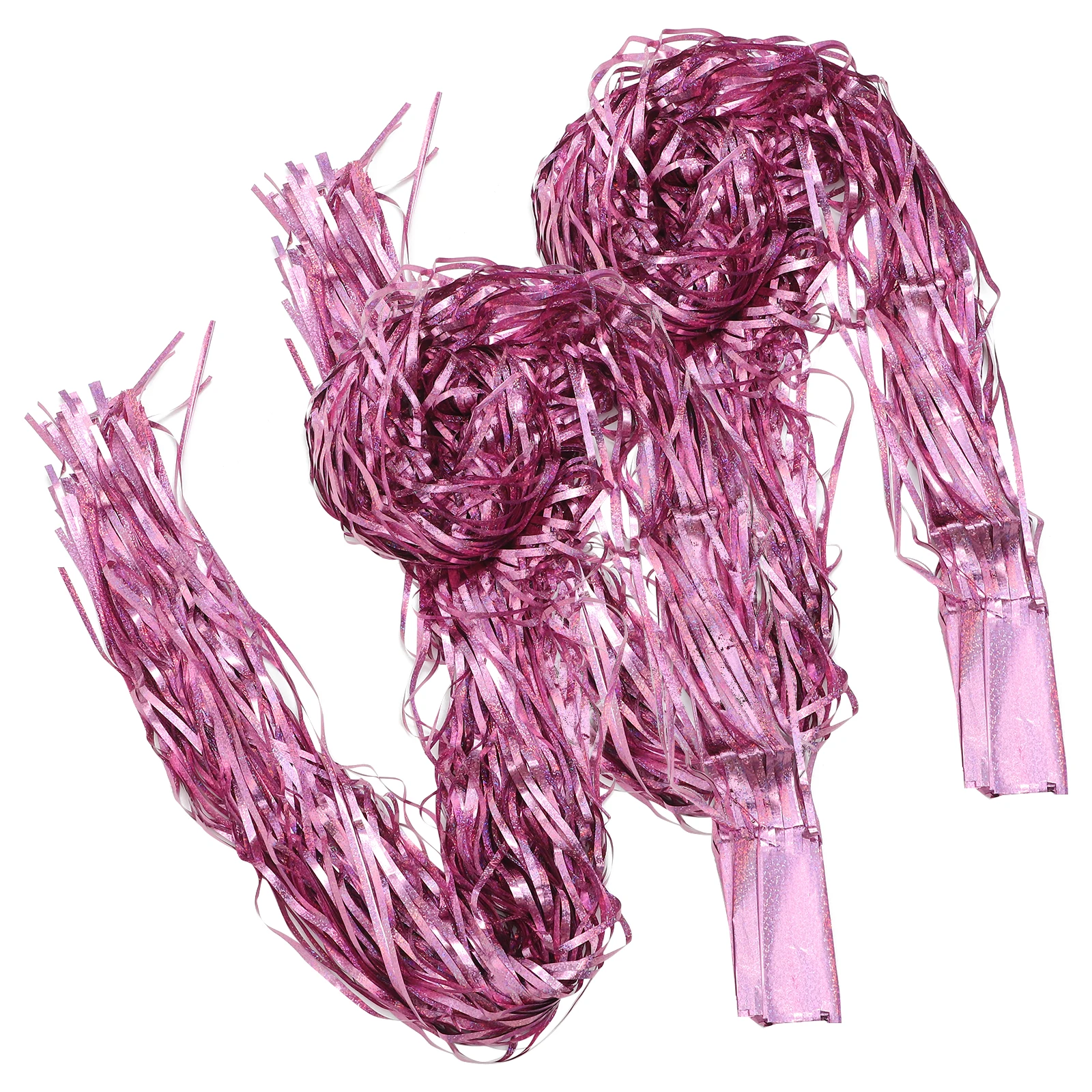 

2 pcs Background Wall Decoration Tinsel Curtains 1x2 5m Pale Pink Foil Fringe Door Streamers Party Wedding Photography Prop