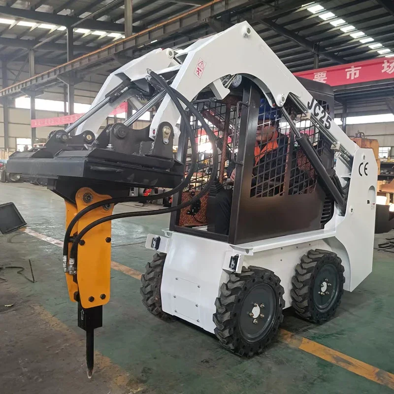 YG CE EPA 950kg New Construction Machinery Equipment Bucket Compact Terrain International Loader Mini Agricultural Skid Steer