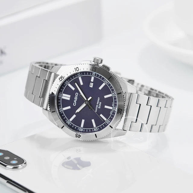 Casio watch men s top luxury original quartz watch Analog watch with calendar free shipping New for 2024 MTP B155 AliExpress