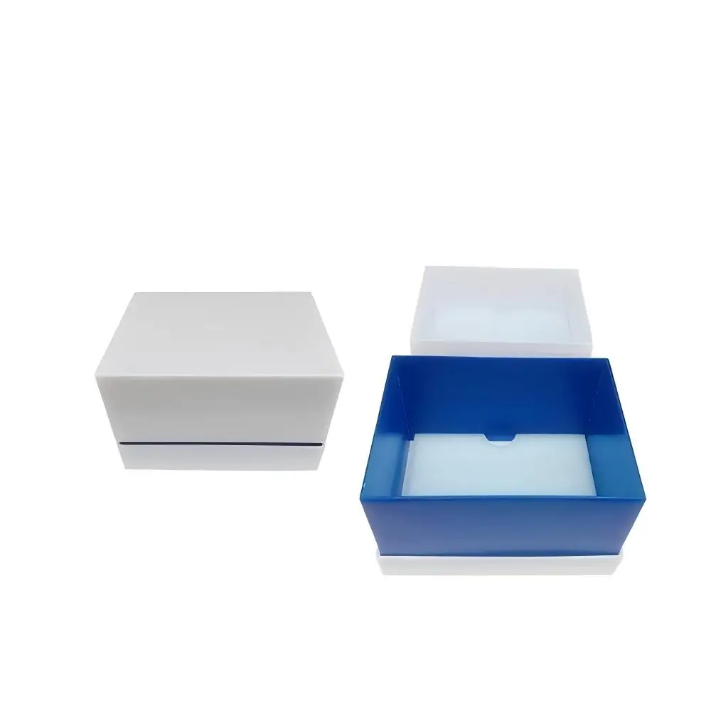 

10pcs Dental Model Transport Box White & Blue Full mouth delivery box dental model box Design Stable Durable Packaging Supplies