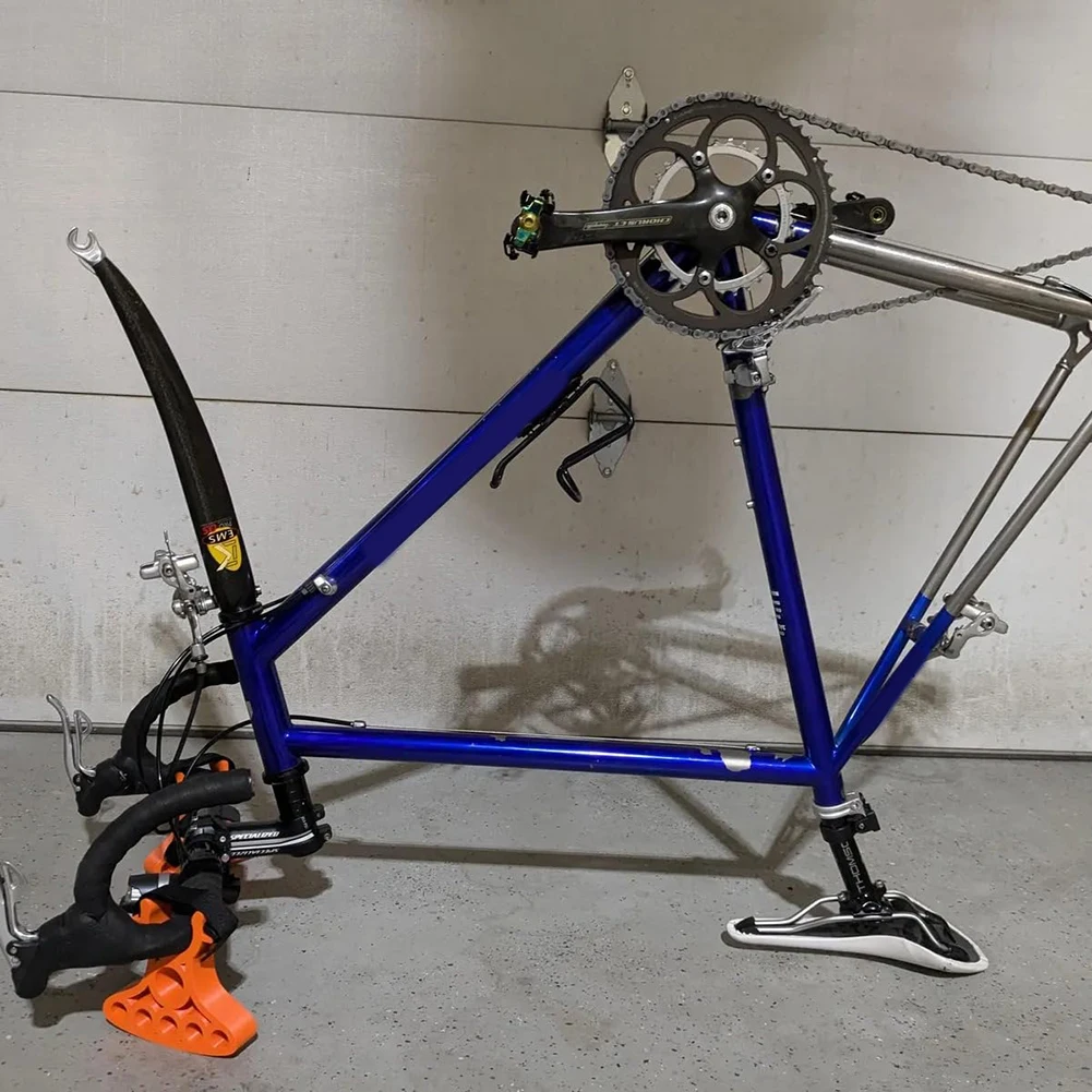 1 Paar Fahrrad-Reparatur-Lenkerhalterung, Clip-On-Stabilisator für umgekehrtes Parken und stabile Wartung