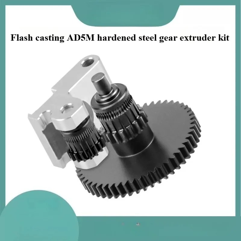 For Flashforge Adventurer 5M Extruder 5M Pro CNC Nanocoated Extrusion Head Gear Kit Extruder Dual Drive Gear 3D Printer Parts