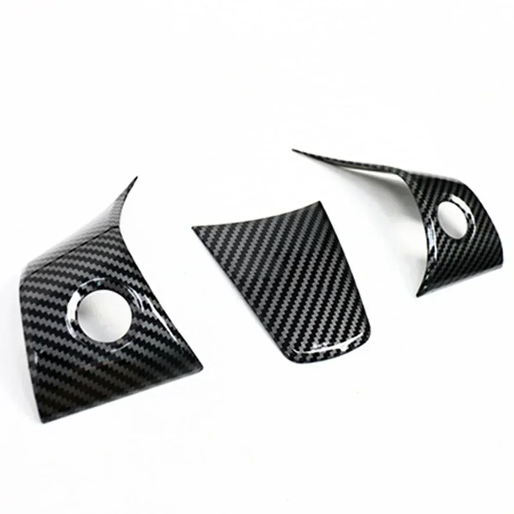 

Steering Wheel Decoration Model 3 Y Steering Trim Anti-corrosion Non-deformation Noticeable Enhancement Personalized Look