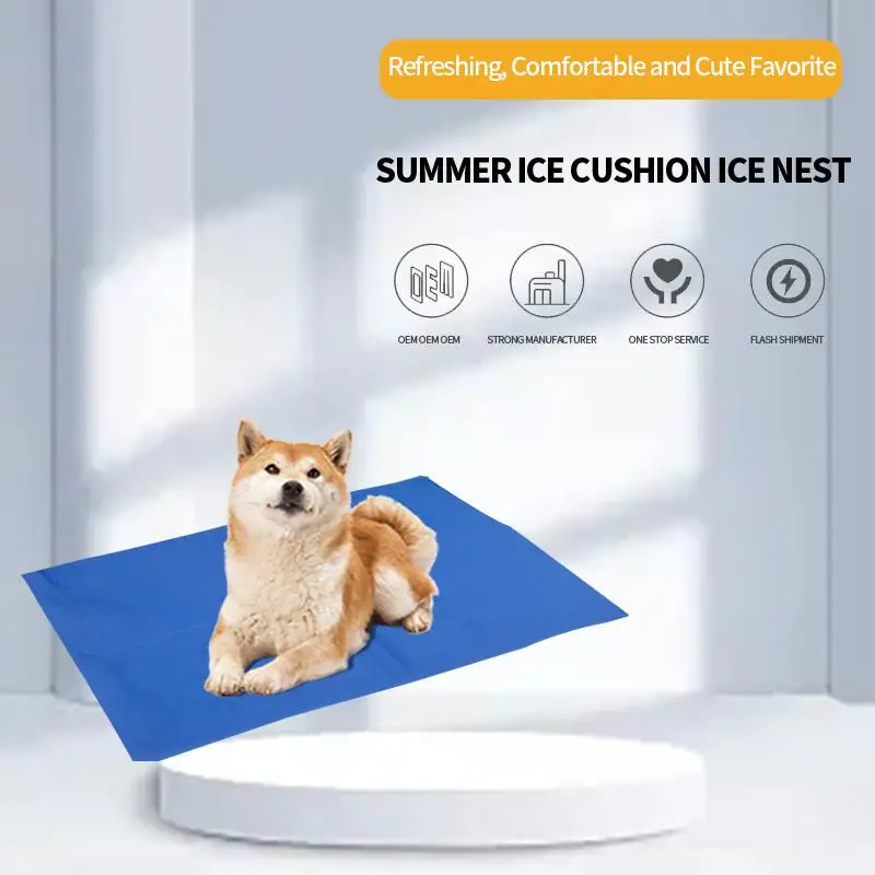 

Ultimate Cooling Mat for Cats and Dogs - Pet Ice Pad for Heat Dissipation, Perfect Cat and Dog Bed for Hot Summer Days