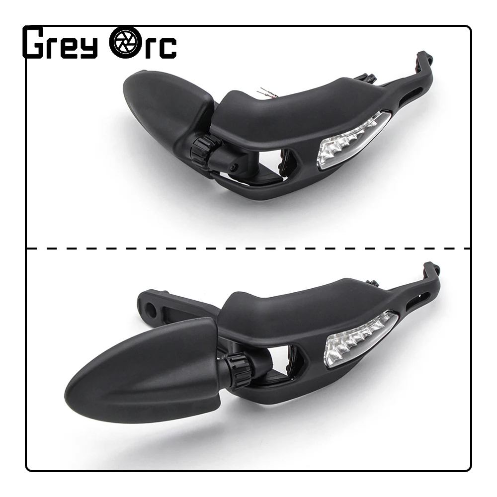 

2PCS Motorcycle Handguards For DUCATI Monster 796 Hypermotard 1100 Accessories With Turn Signal And Rearview Mirror