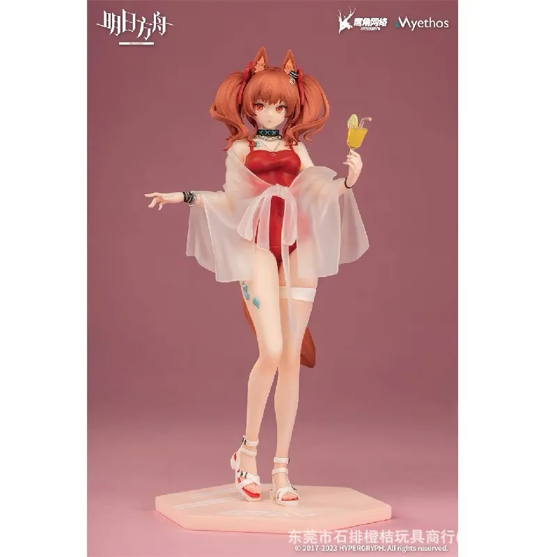 

Arknights Shining and Angelina Swimsuit Ver Anime Figures Set Summer Beach Version Collectible Statues Gift