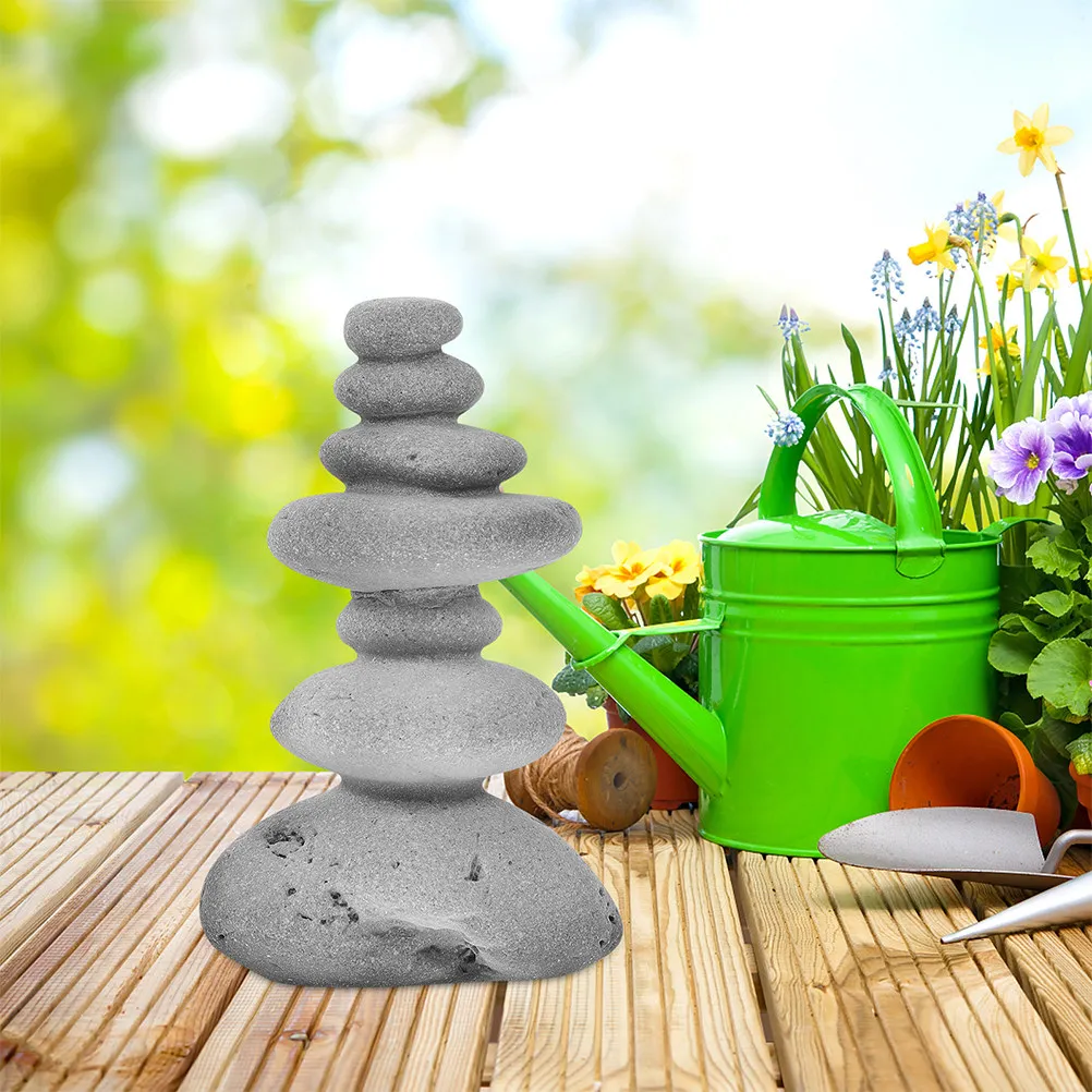 2Pcs Simulated Rockery Stone Realistic Bonsai Miniature Landscape Decoration for Aquarium Zen Garden Sand Table Micro Landscape
