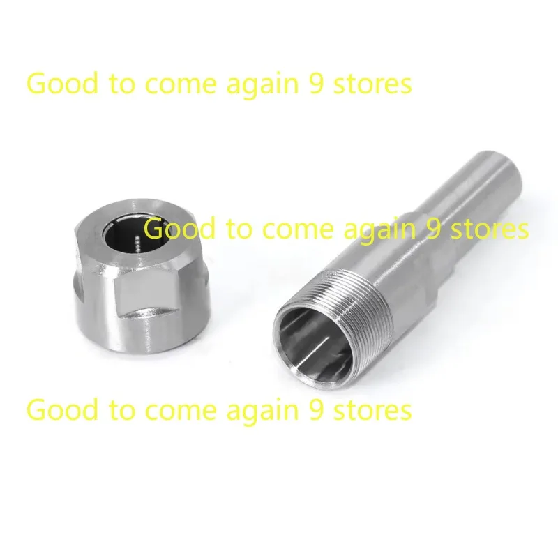 New 1PC 1/4" 6.35MM 6MM 8MM 12MM 1/2" 12.7MM Router Bit Extension Rod Collet Engraving Machine Extension Milling Cutter for Wood