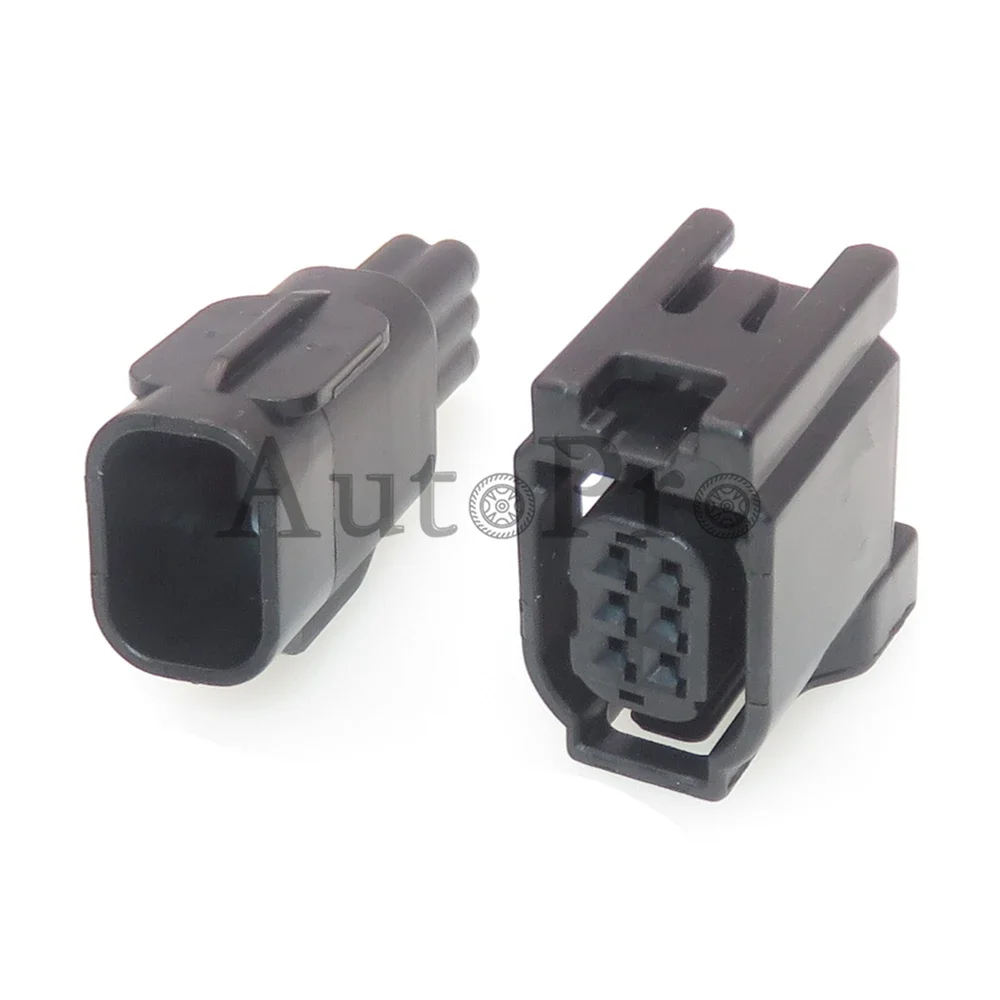 1 Set 6 Hole 6189-1142 AC Assembly Automobile Waterproof Socket Car Reversing Radar Probe Cable Connnector 6188-0706