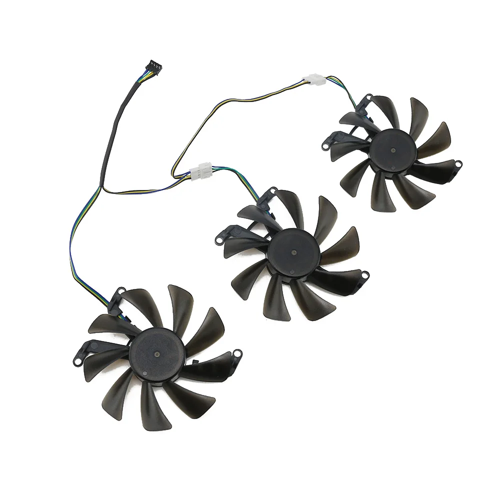 T129215SU Graphics Cooler Fan For ASL Manli RTX3080 3090 90HX Gallardo RTX3090 RTX3070 Ti 3080 Video Replace