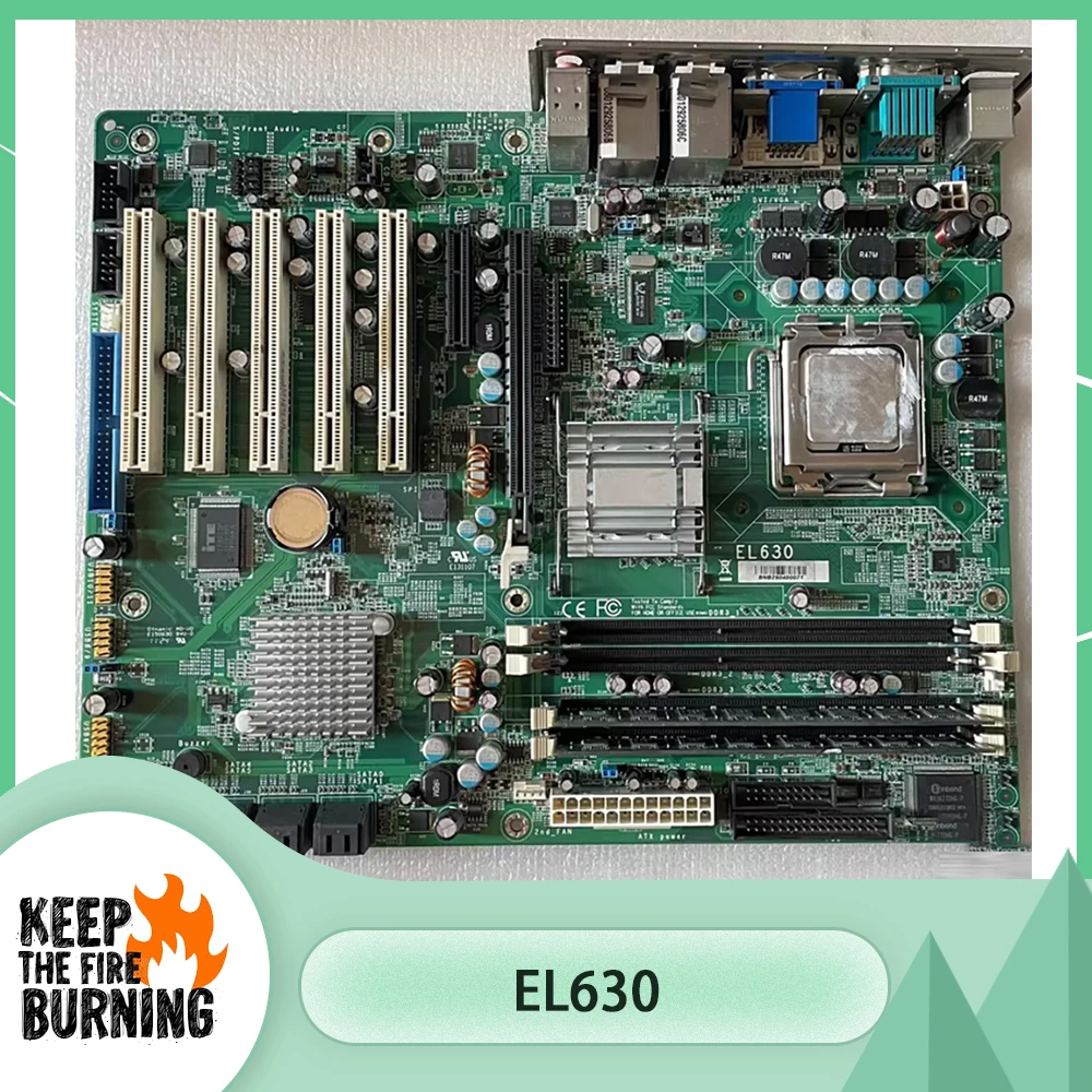 EL-630 Dual Network Card Industrial Motherboard EL630