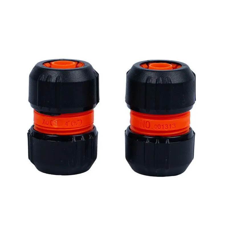 4 Points ABS Quick Hose Connector Leakproof Fits 12-16mm Pipes For Garden Watering Car Washing