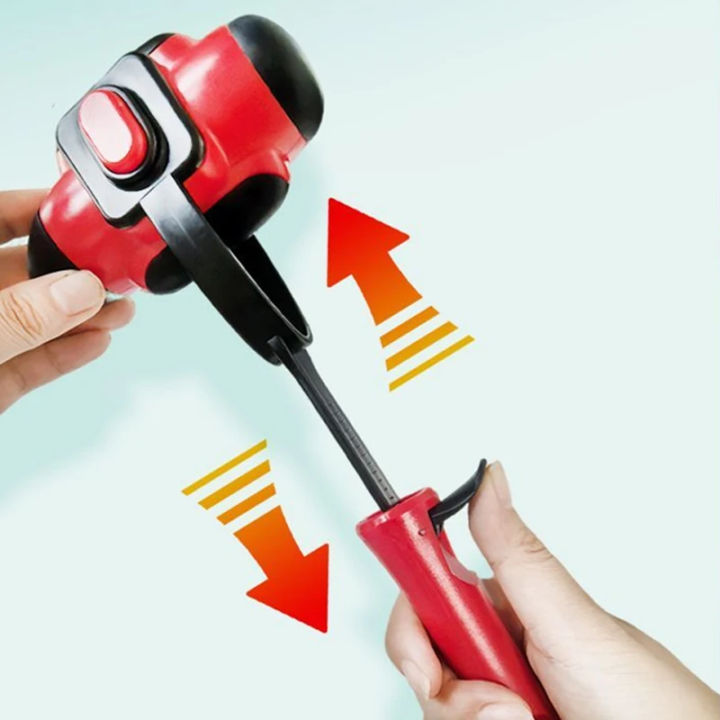 Outdoor Portable EDC Creative New Rotating Massage Fitness Hammer Tools