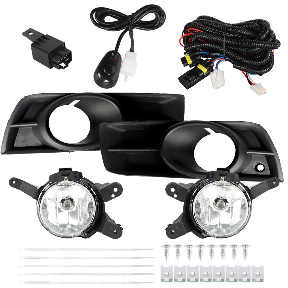 1.4L Driving Halogen LH & RH Fog Lights Assembly Fit For 2010-2014 Chevy Cruze