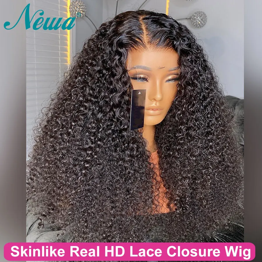 

Skinlike Real HD Lace Wig Curly Human Hair 5x5 6x6 7x7 HD Lace Closure Wigs Pre Plucked Invisible HD Lace Melt Skins For Women