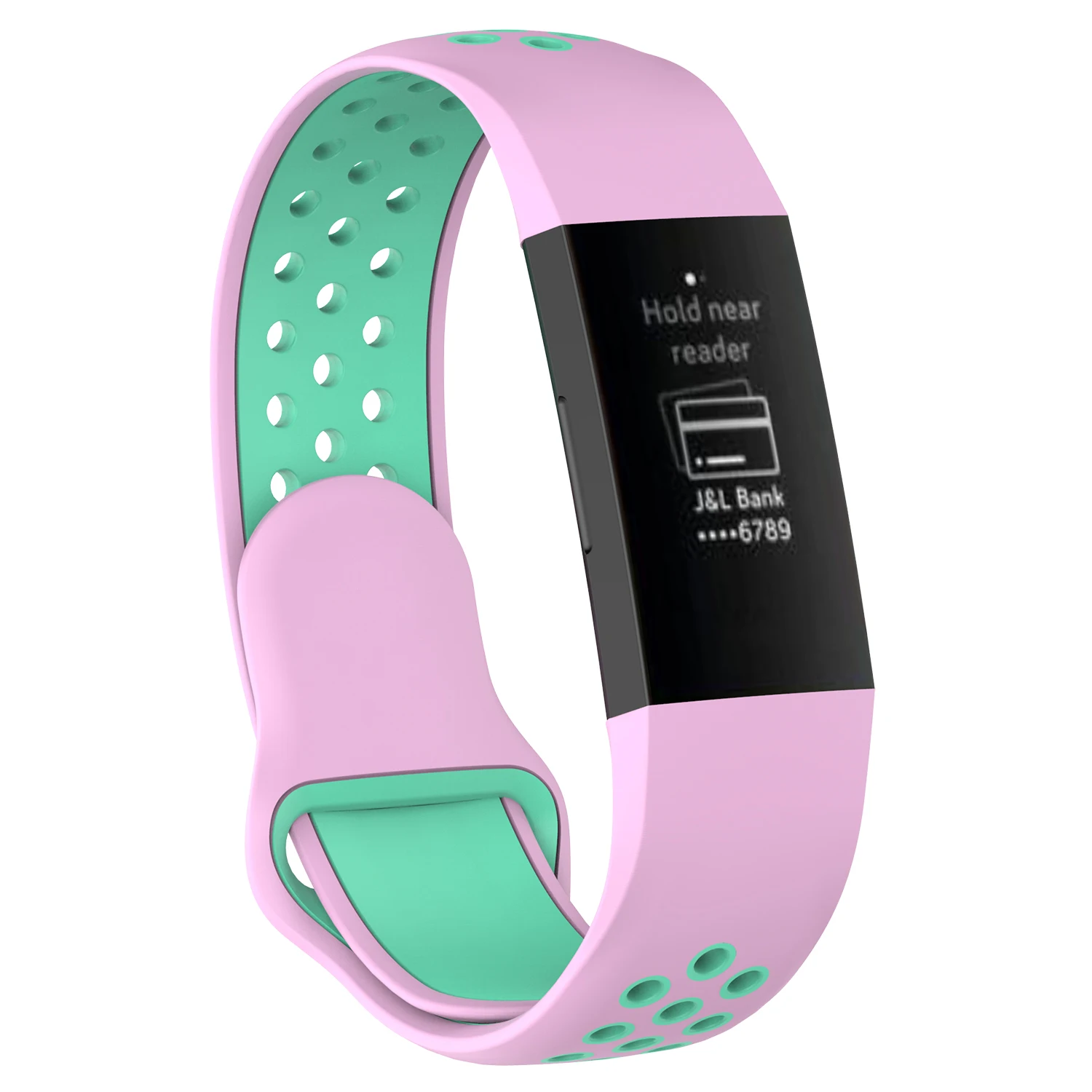 Fitbit Charge 3 SE용 스트랩 절묘한 밴드 교체 시계 밴드, 스마트 워치 스포츠 통기성 실리콘 팔찌, Charge 4 밴드