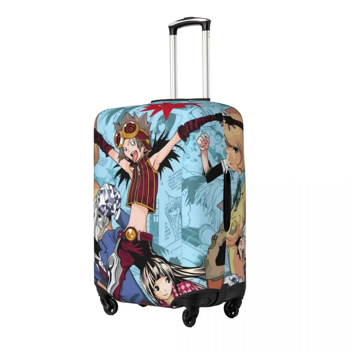 Bakuman Cartoon Animation Print Luggage Protective Dust Covers Elastic Waterproof 18-32inch Suitcase Cover Travel Accessories