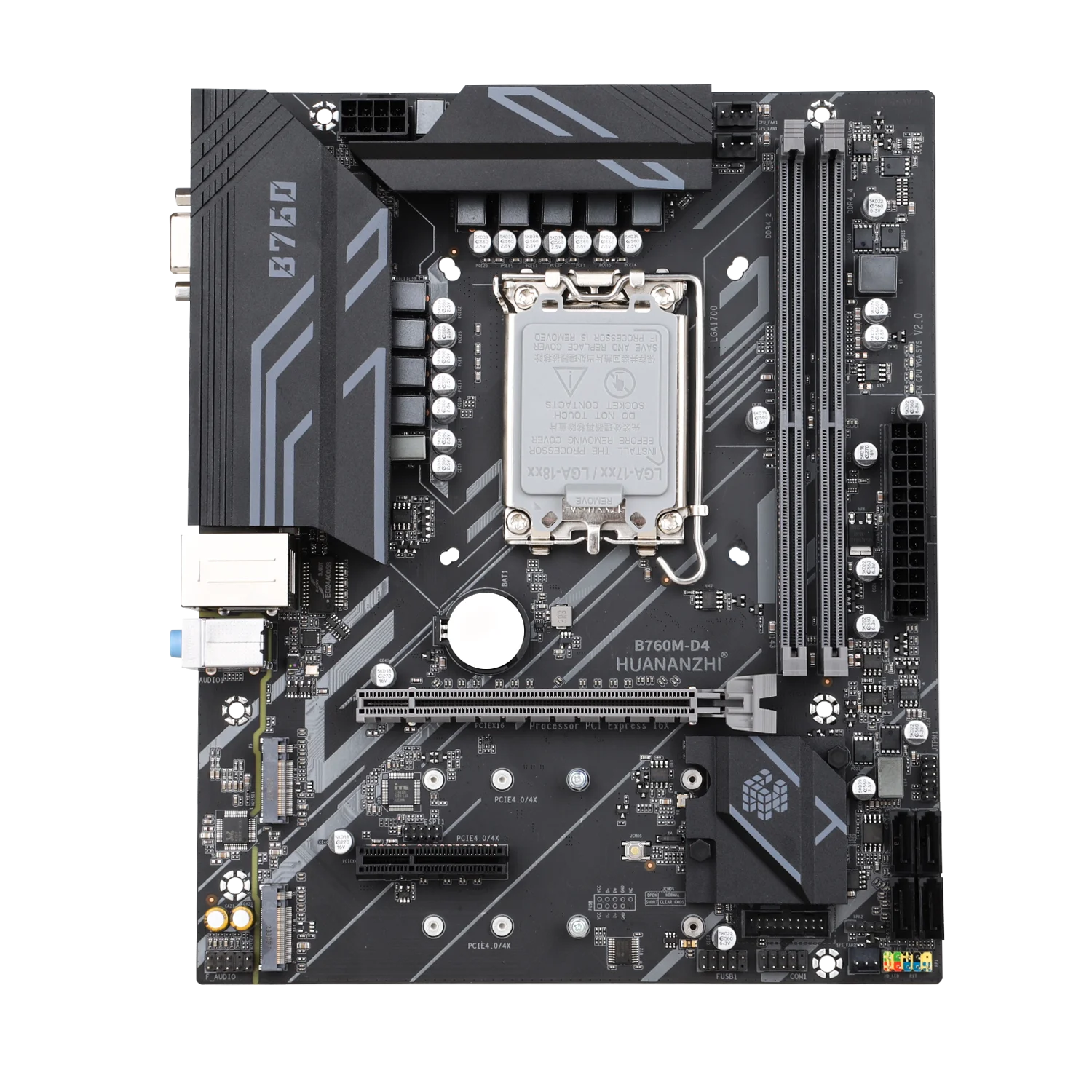 H610/B760m материнская плата компьютера настольная i3 12100f/i5 12400f LGA1700 двухканальная память DDR4