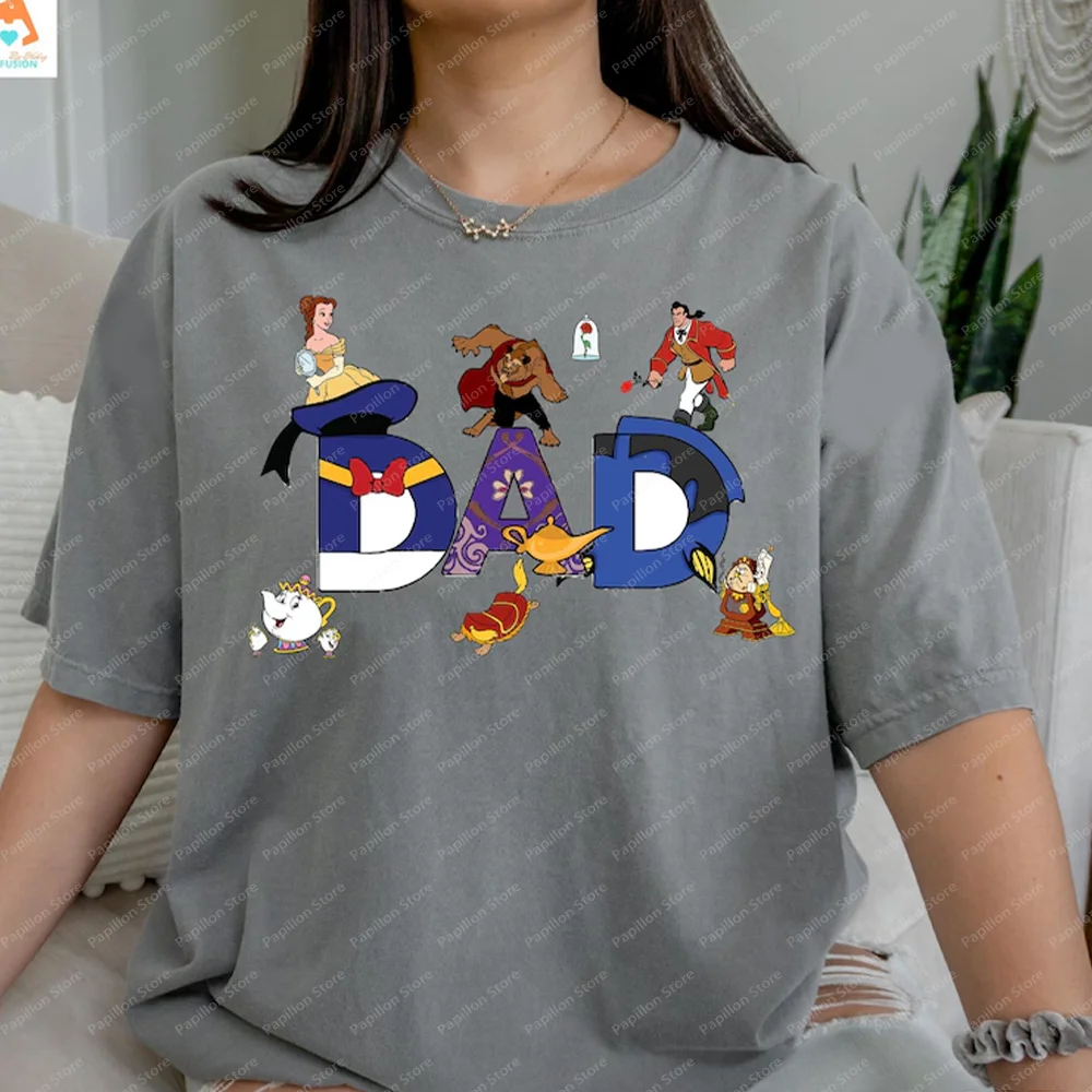 เสื้อยืดดิสนีย์ บิวตี้ คาสเซิล 2026 ของขวัญเพื่อนสนิทจากดิสนีย์แลนด์ เสื้อสเวตเชิ้ตวันหยุดสำหรับเด็กผู้หญิง เสื้อผ้าฝ้าย บ้านแห่งความงาม ครอบครัวเบลล์