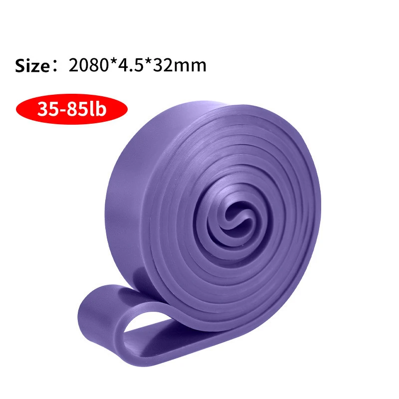 1 x TPE-Gummi-Widerstandsband 2080 x 4,5 mm, verschiedene Breiten von 13 mm bis 83 mm, Mehrstärken-Übungsbänder für Tischtennistraining – Detail 10