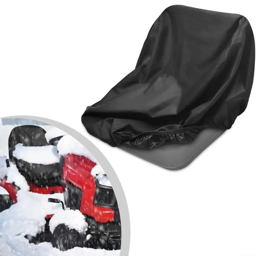 Oxford Cloth Tractor Seat Cover Universal Waterproof Riding Mower Seat Cover Heavy Duty Wear Resistant Lawn Mower Seat Cover