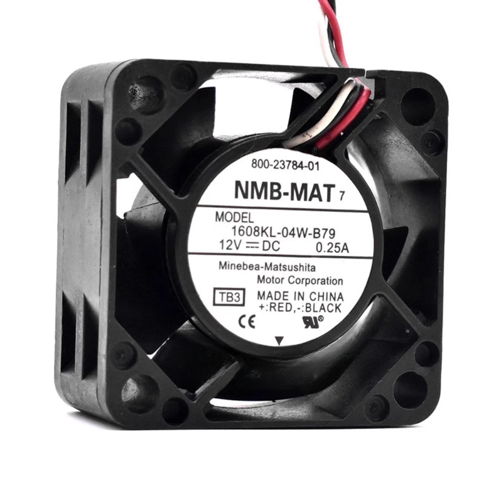 1608KL-04W-B19/20/29/30/39/40/49/50/59/60/69/70/79 Ventilador de servidor para NMB NMB-MAT Ventilador de resfriamento de inversor de fluxo axial de ar alto