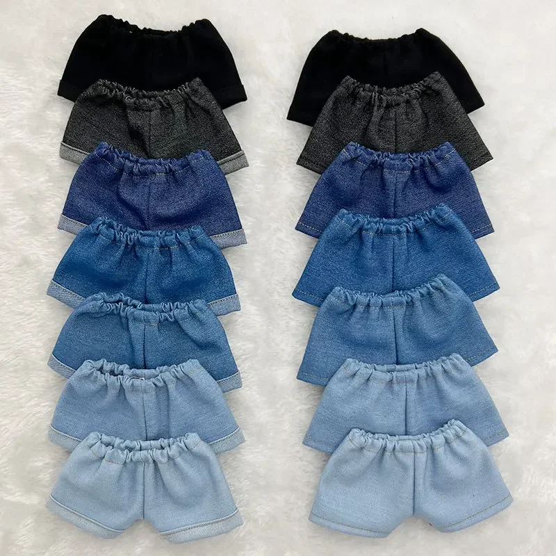 Baby pants 20cm15cm cotton doll jeans toy accessories doll clothes shorts doll clothes doll accessories